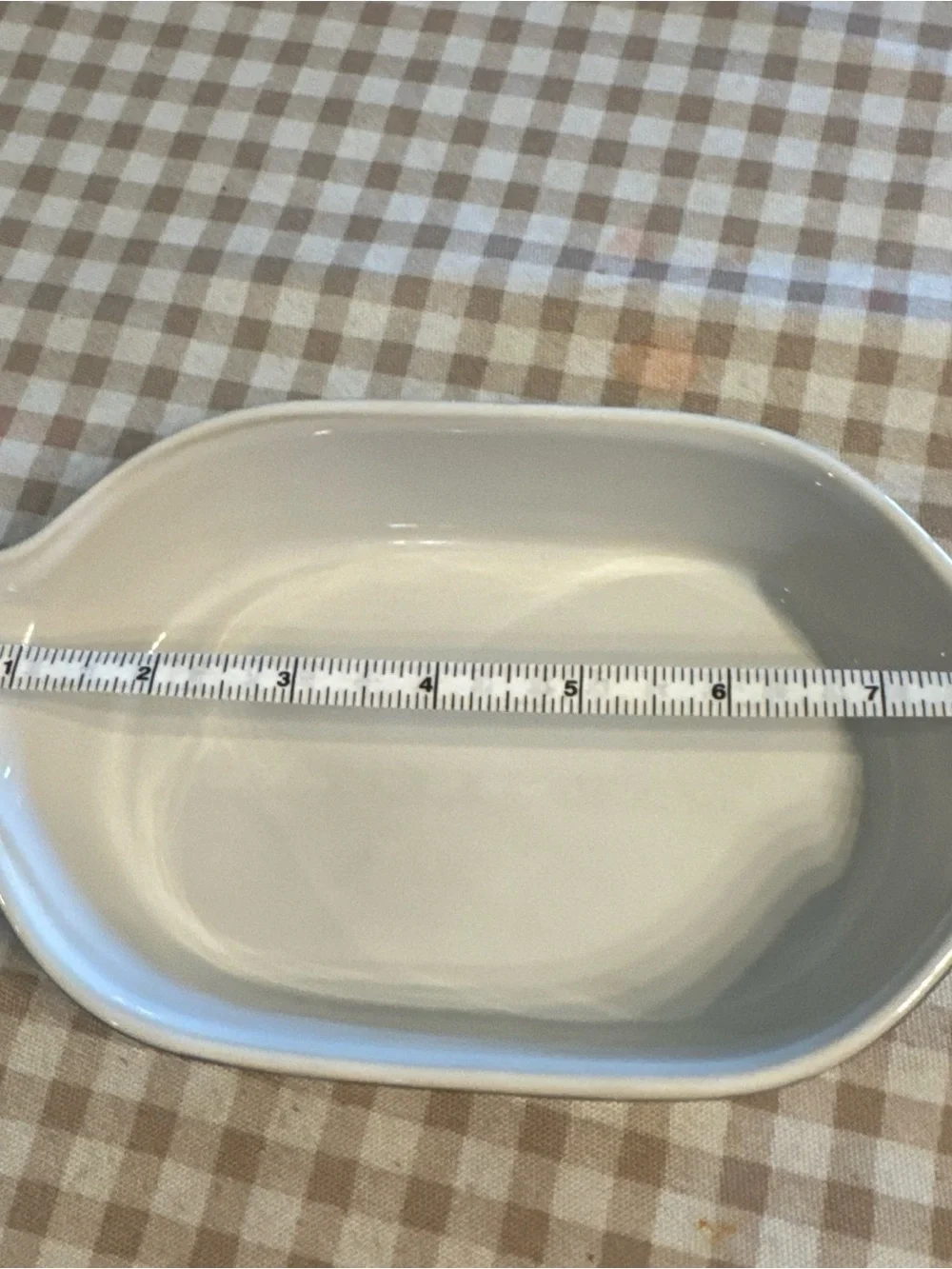 White Ceramic Oval Baking Dish - Classic Serve & Bake